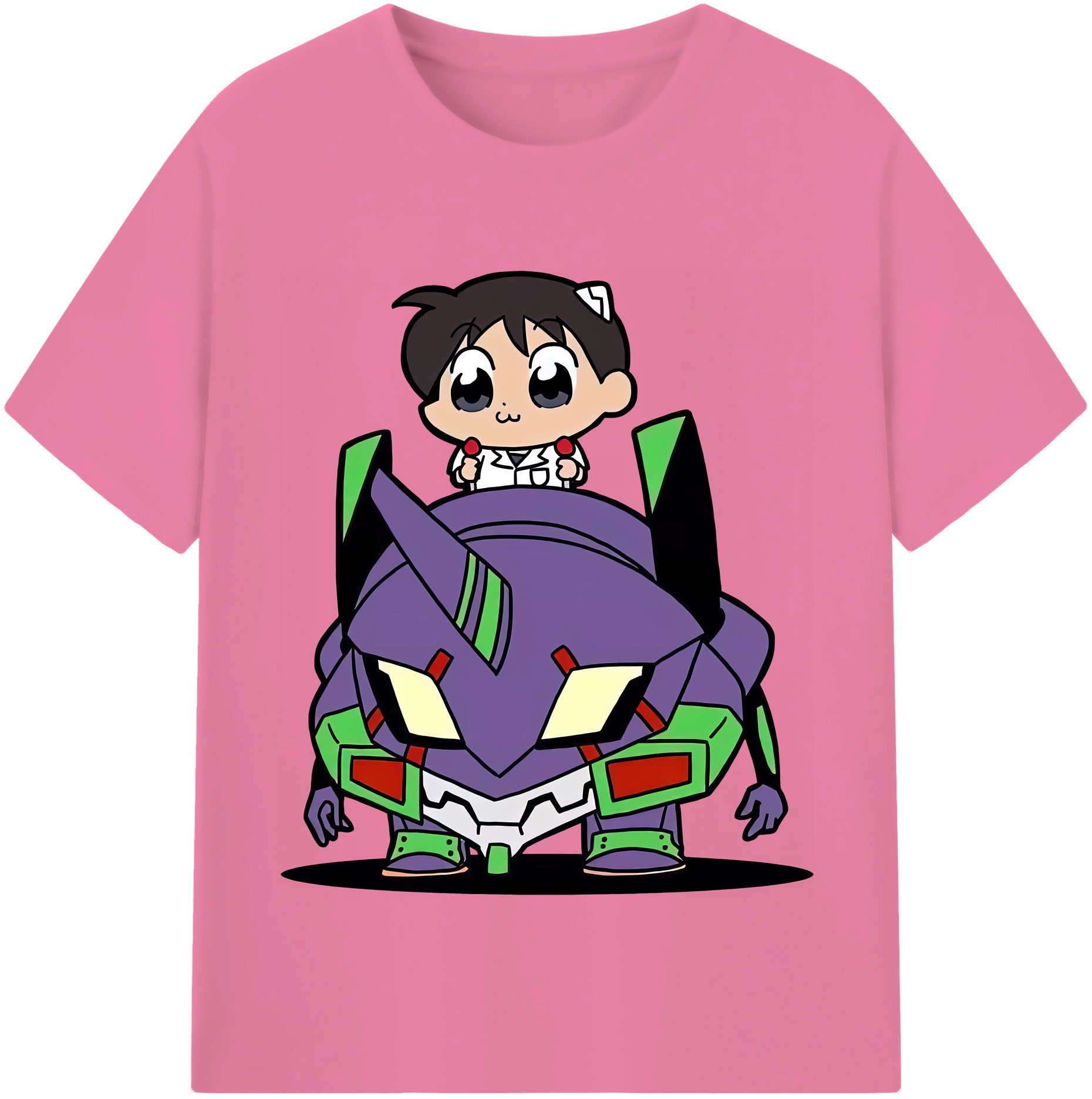 （画像用） EVA 新世紀エヴァンゲリオン 綿100％半袖Tシャツ（フロントプリント）